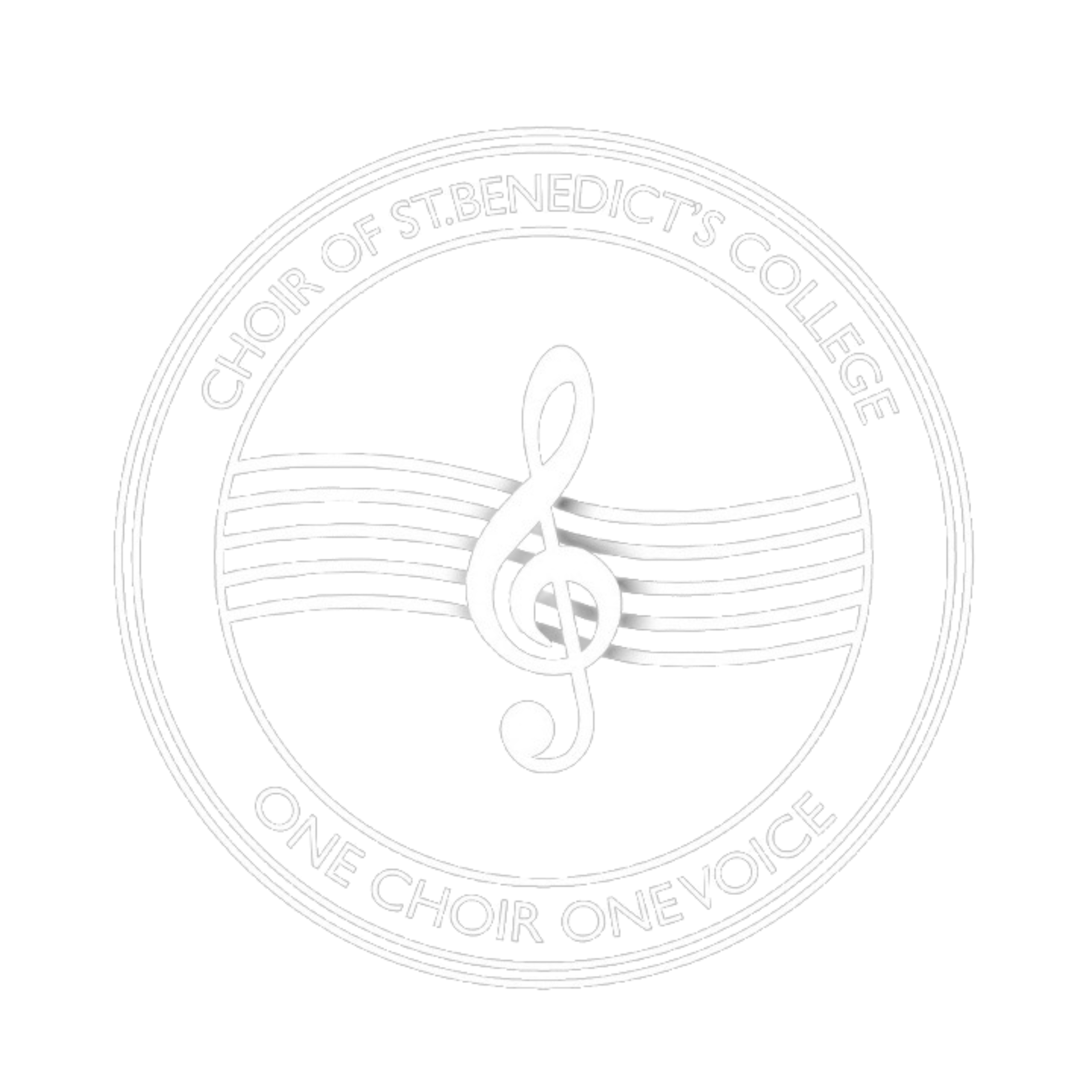 Choir of St. Benedict's College Logo